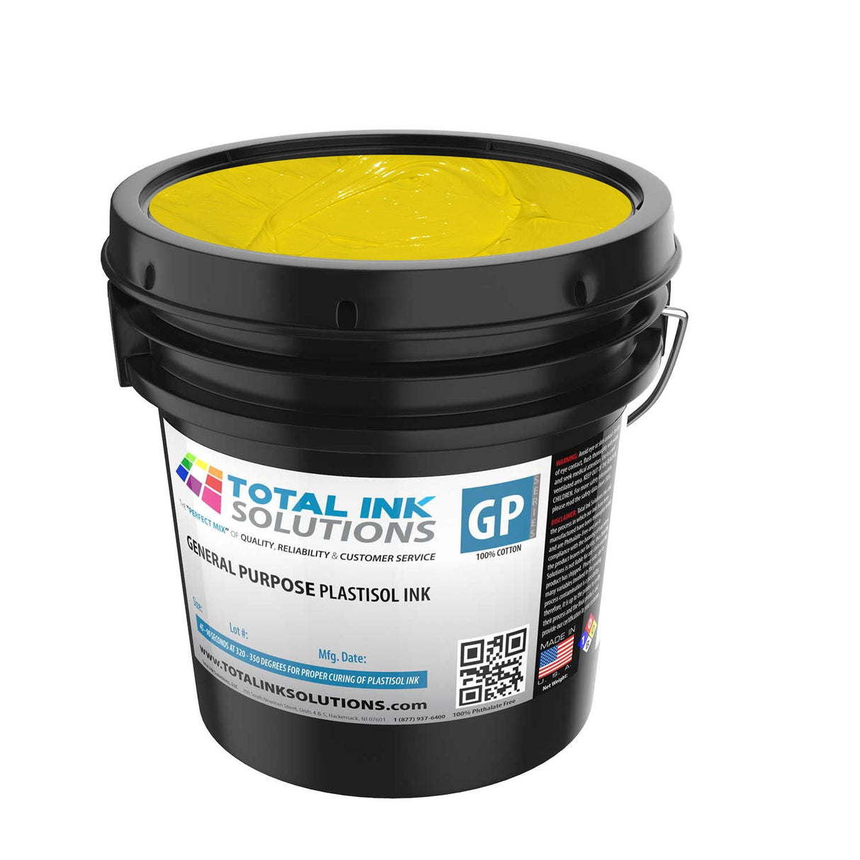 General Purpose Plastisol Ink Colors – Gallon - 100% Cotton