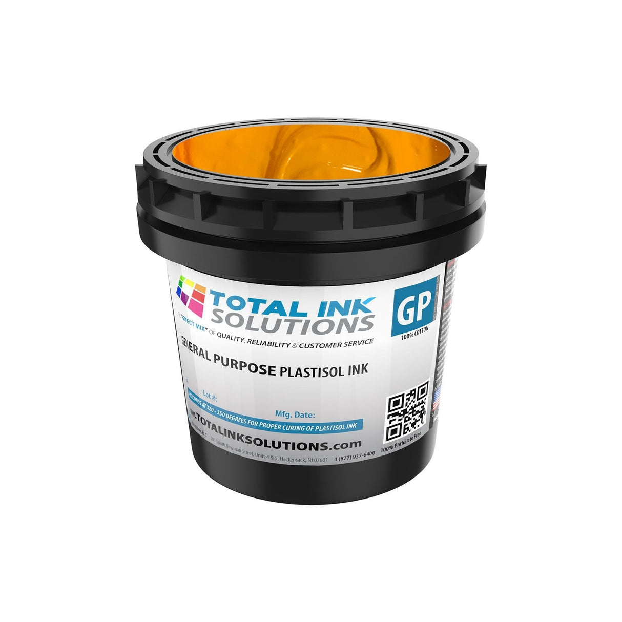 General Purpose Plastisol Ink Colors – Quart - 100% Cotton