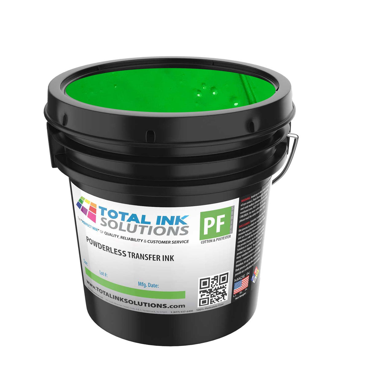 Powderless Plastisol Transfer Ink – Quart – Transfers on Cotton, Polyester