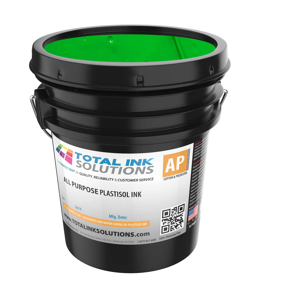 All Purpose Bleed Resistant Plastisol Ink – Pint – For Cotton & Poly Blends
