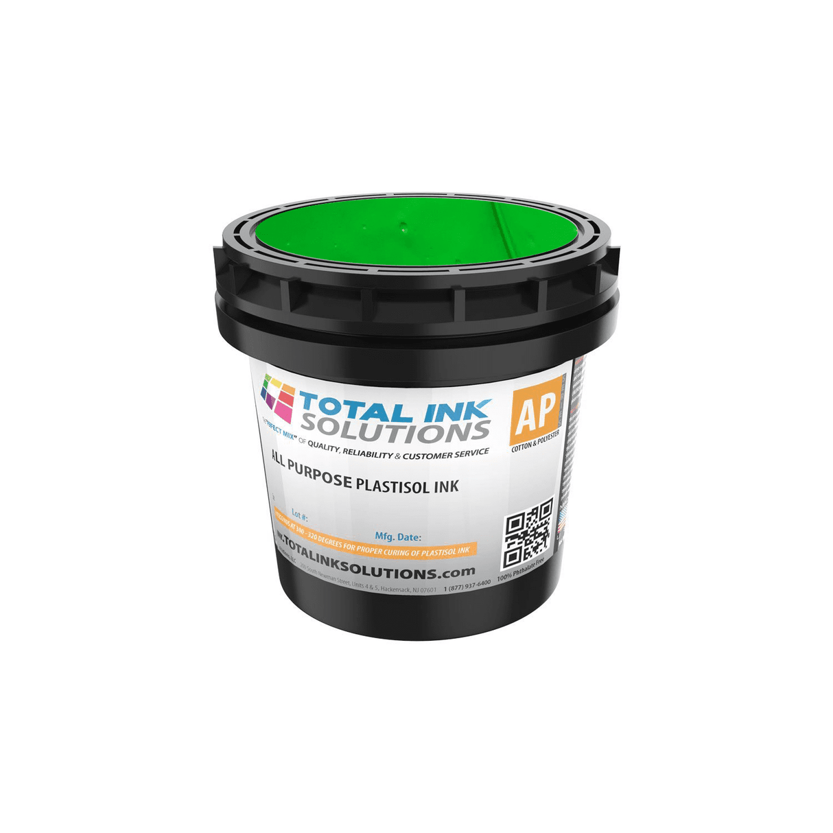 All Purpose Plastisol Ink – Colors – Quart – For Cotton, Polyester & Blends