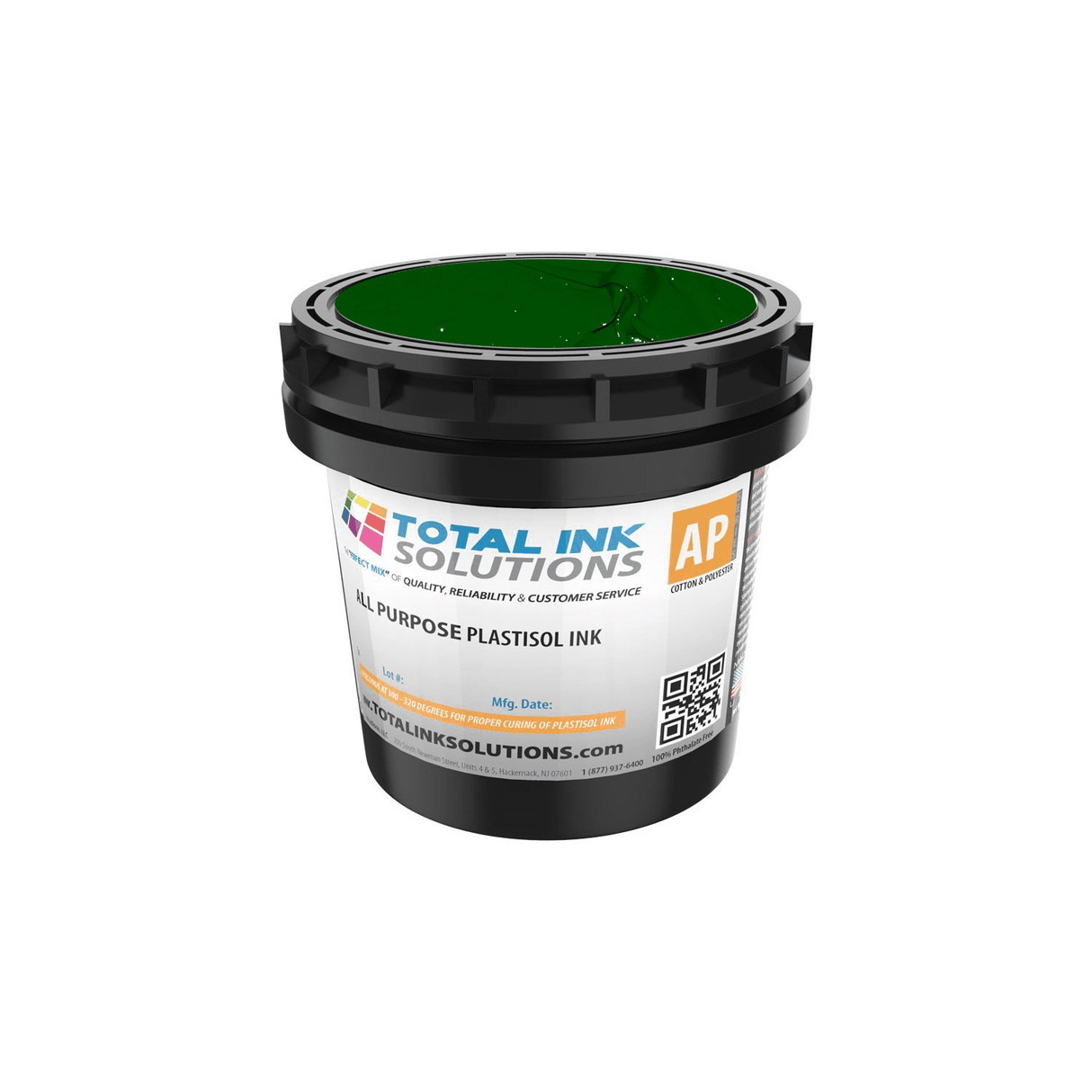 All Purpose Plastisol Ink – Colors – Quart – For Cotton, Polyester & Blends