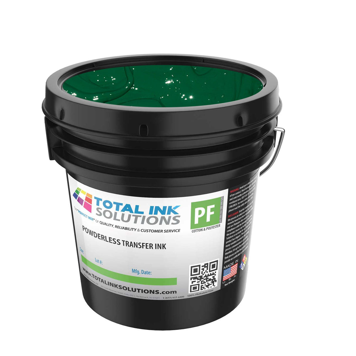 Powderless Plastisol Transfer Ink – Quart – Transfers on Cotton, Polyester