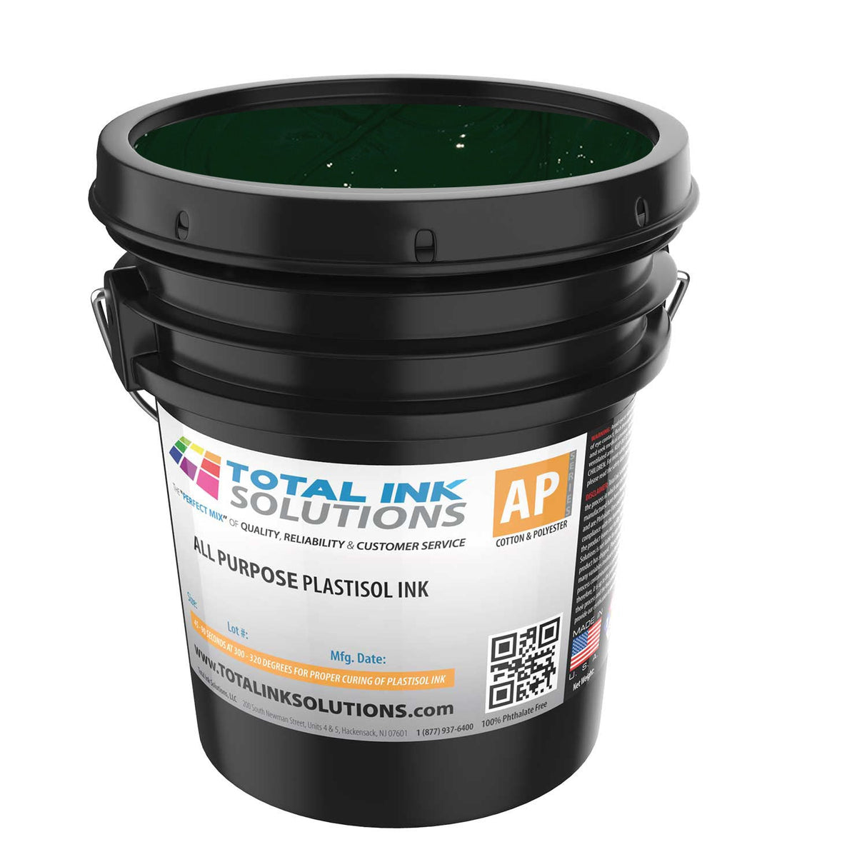 All Purpose Bleed Resistant Plastisol Ink – Pint – For Cotton & Poly Blends