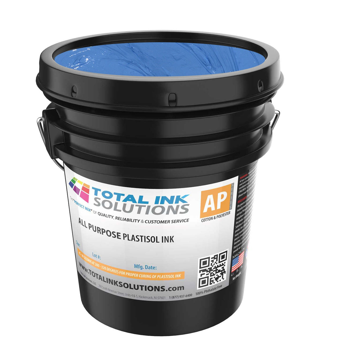 All Purpose Bleed Resistant Plastisol Ink – Pint – For Cotton & Poly Blends