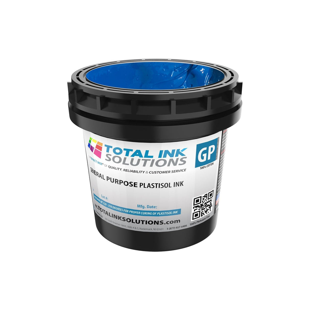 General Purpose Plastisol Ink Colors – Quart - 100% Cotton
