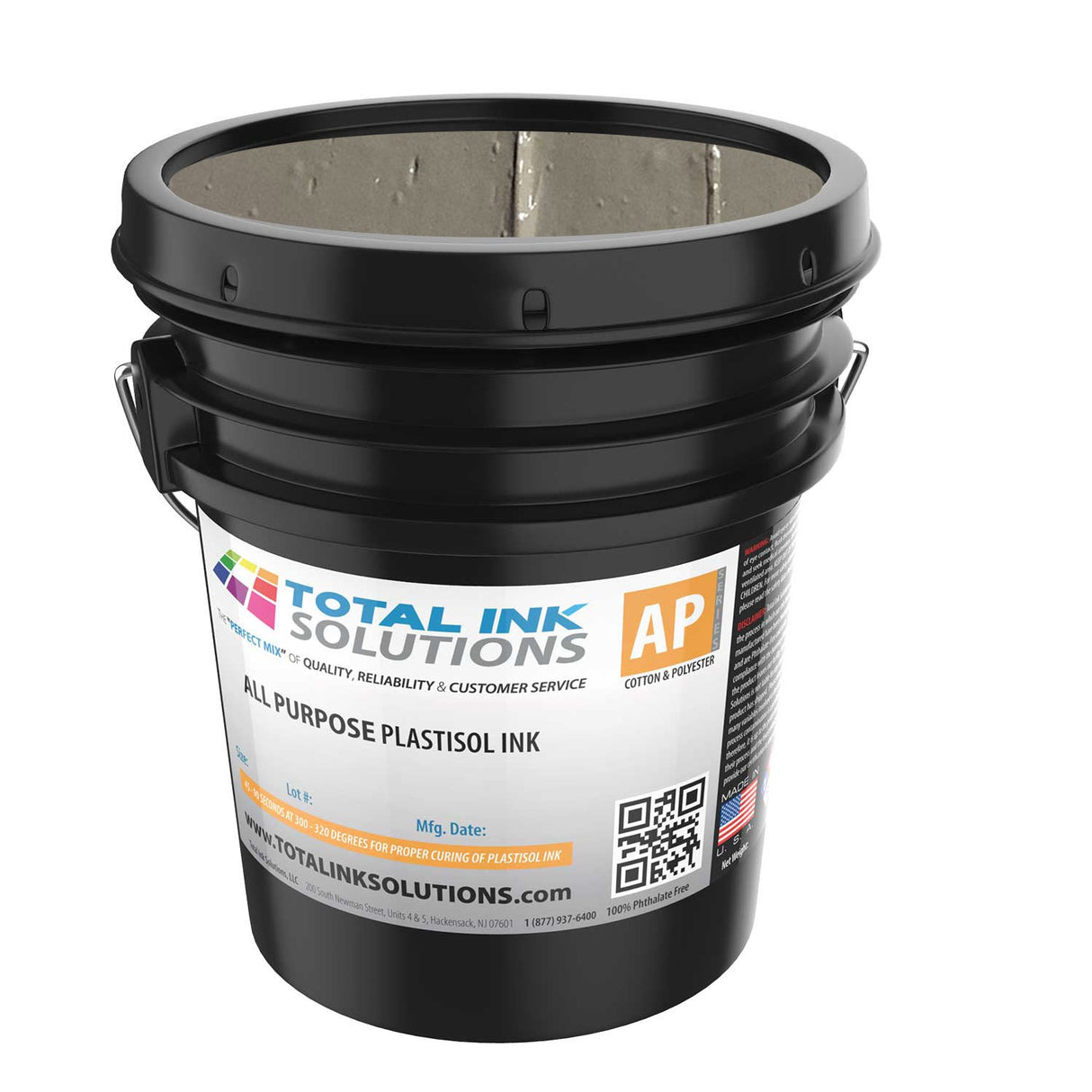 All Purpose Bleed Resistant Plastisol Ink – Pint – For Cotton & Poly Blends
