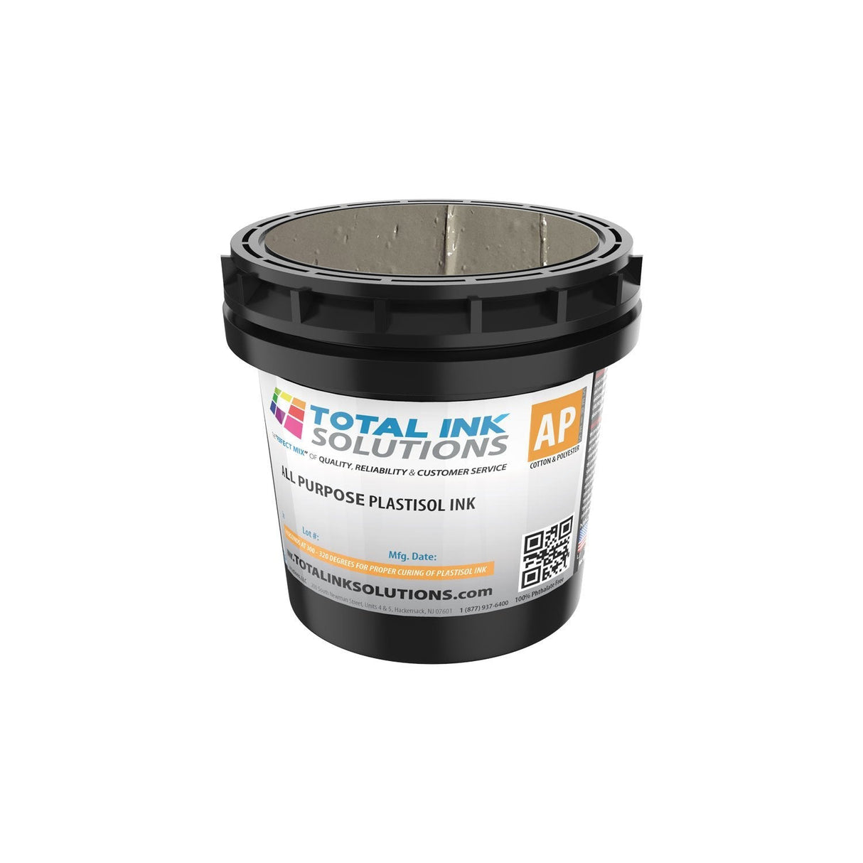 All Purpose Plastisol Ink – Colors – Quart – For Cotton, Polyester & Blends