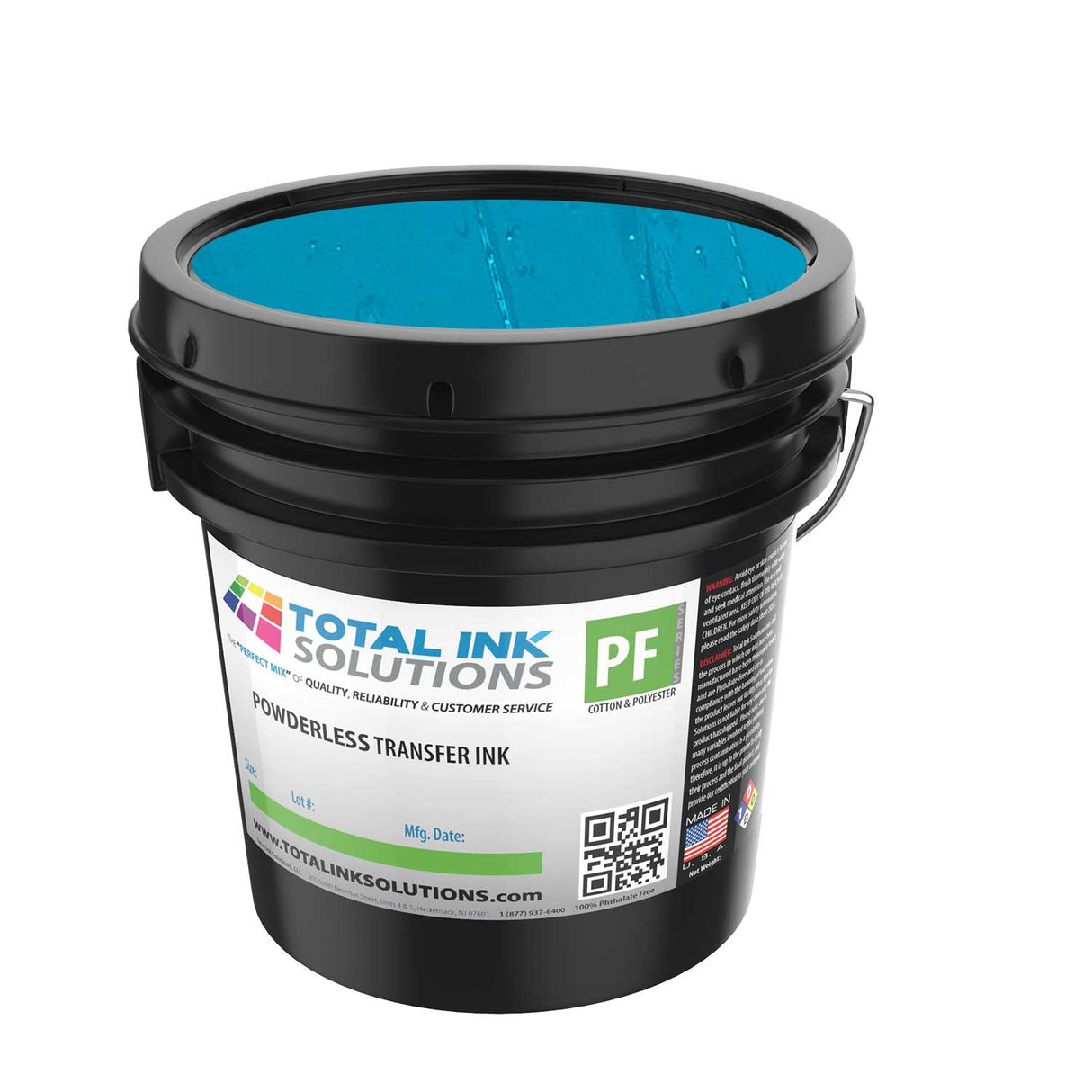 Powderless Plastisol Transfer Ink – Quart – Transfers on Cotton, Polyester