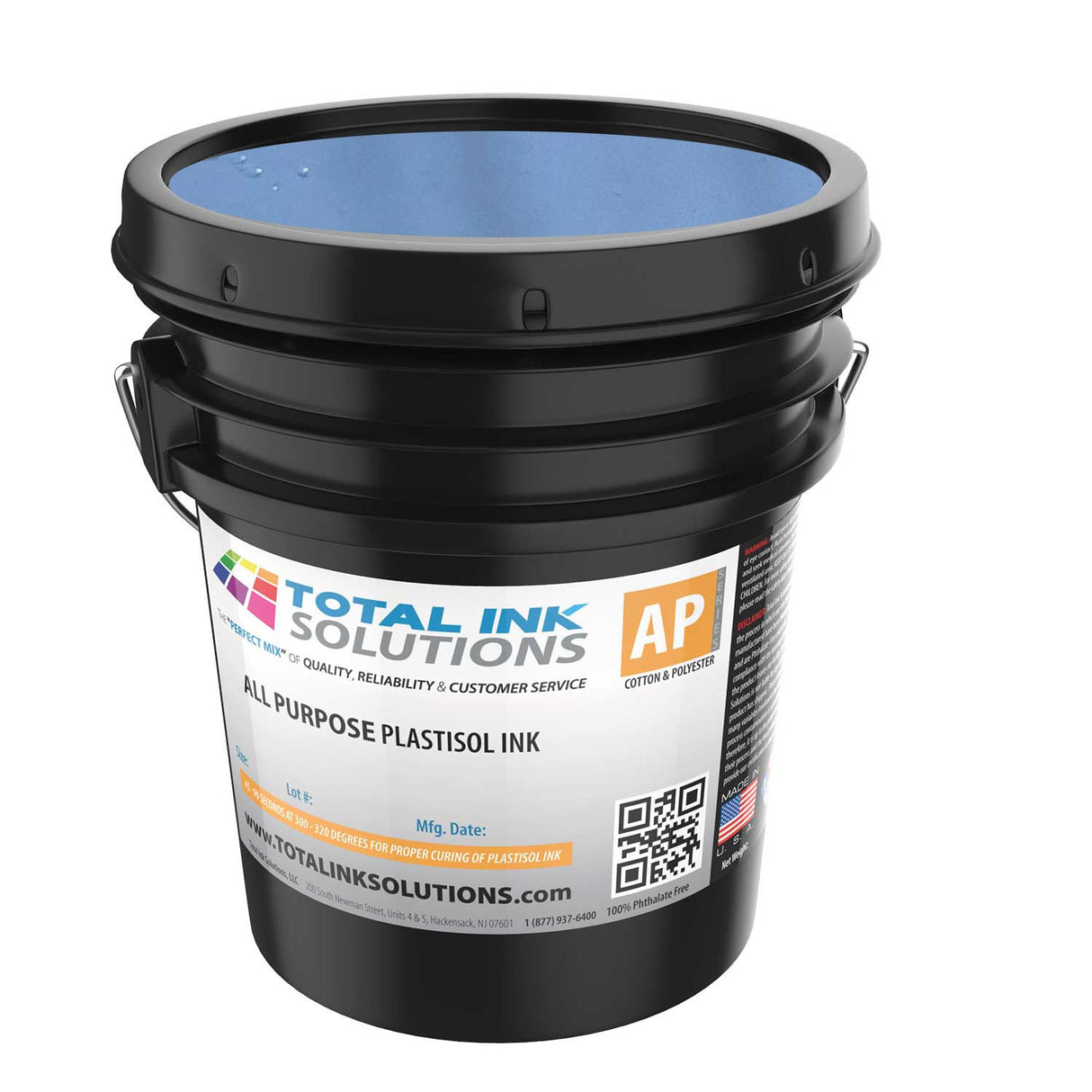 All Purpose Bleed Resistant Plastisol Ink – Pint – For Cotton & Poly Blends