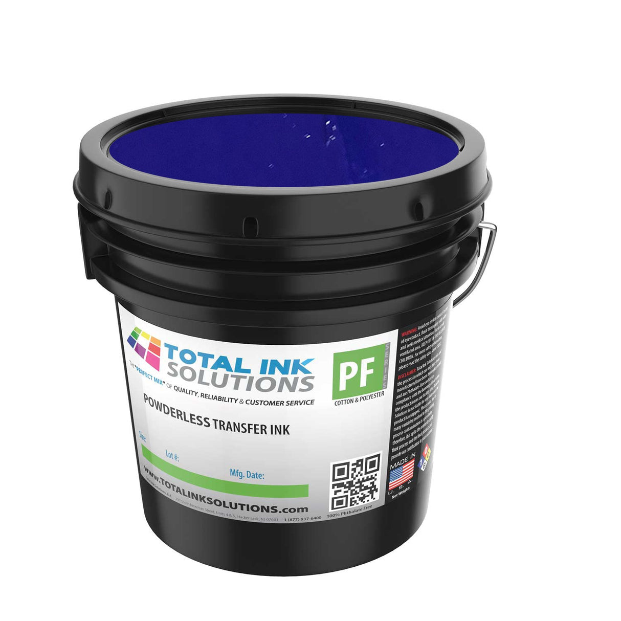 Powderless Plastisol Transfer Ink – Quart – Transfers on Cotton, Polyester