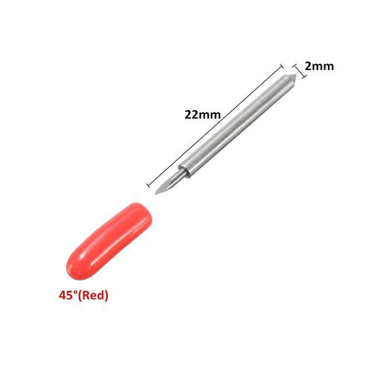 Roland Compatible Cutting Blades 45° - 5-Pack