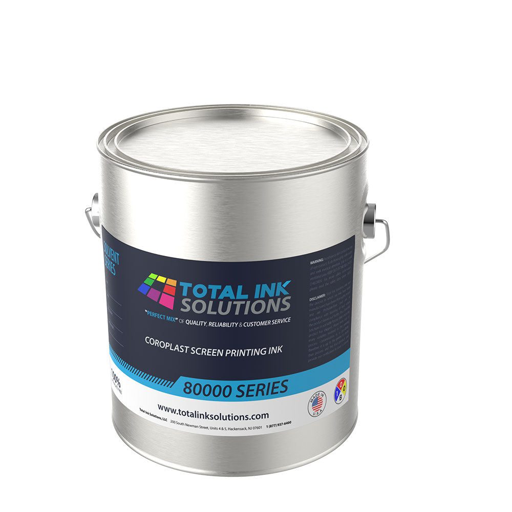 80000 Coroplast Screen Printing Ink – Air Dry – Gallon | High-Performance Ink for Plastic & Corrugated Substrates