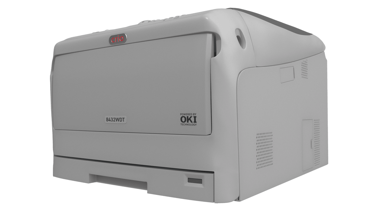 Crio 8432WDT White Toner Printer