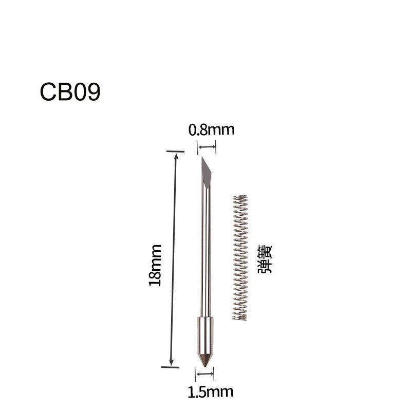 Graphtec Compatible CB09U 45° Blade | Versatile Cutting Blade for Vinyl & HTV
