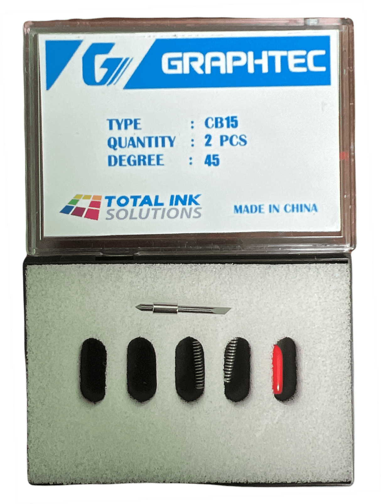 Graphtec Compatible CB015U 45° Blade | Precision Cutting for Medium to Thick Materials