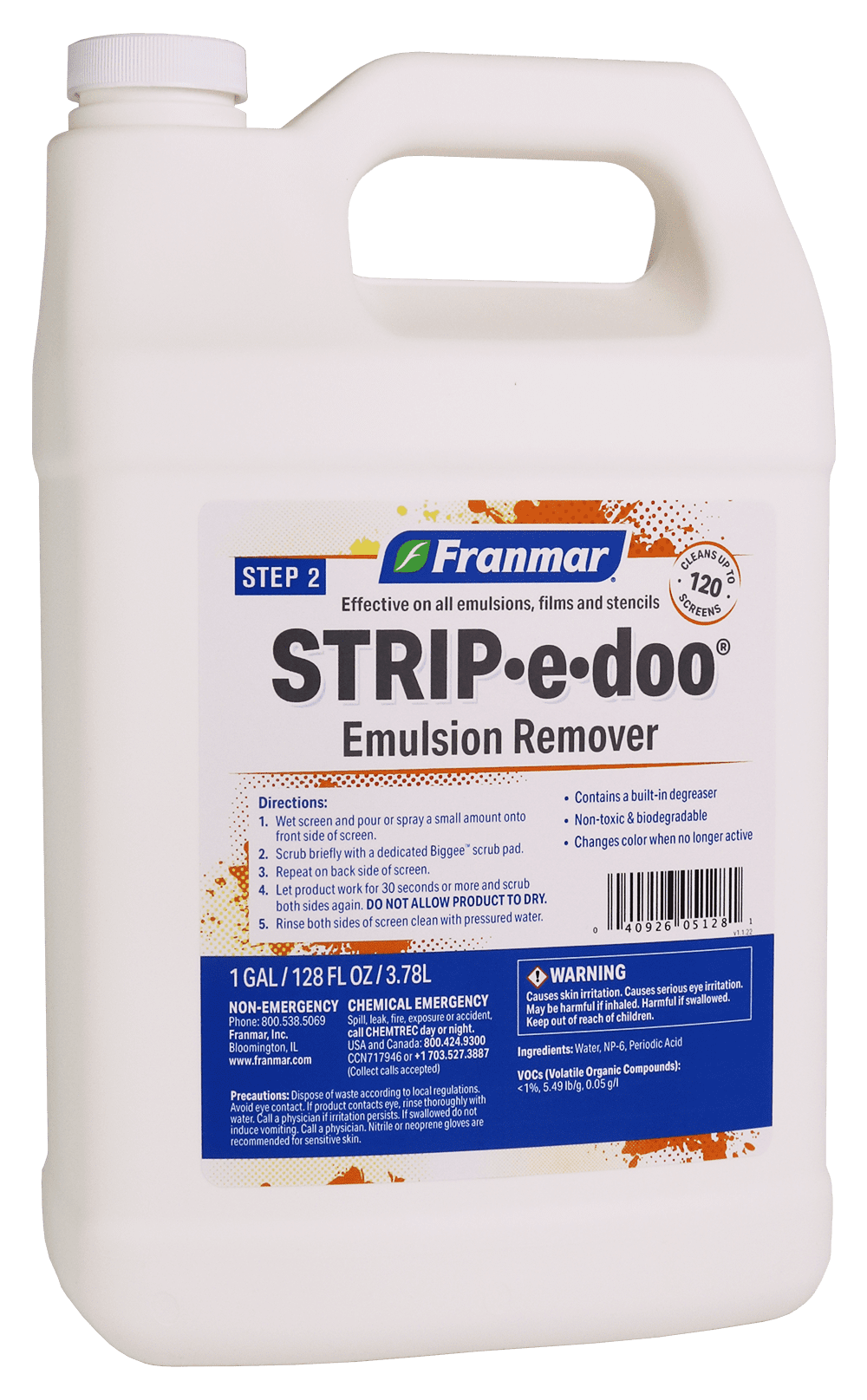 Franmar® Emulsion Remover Strip E Doo – Eco-Friendly