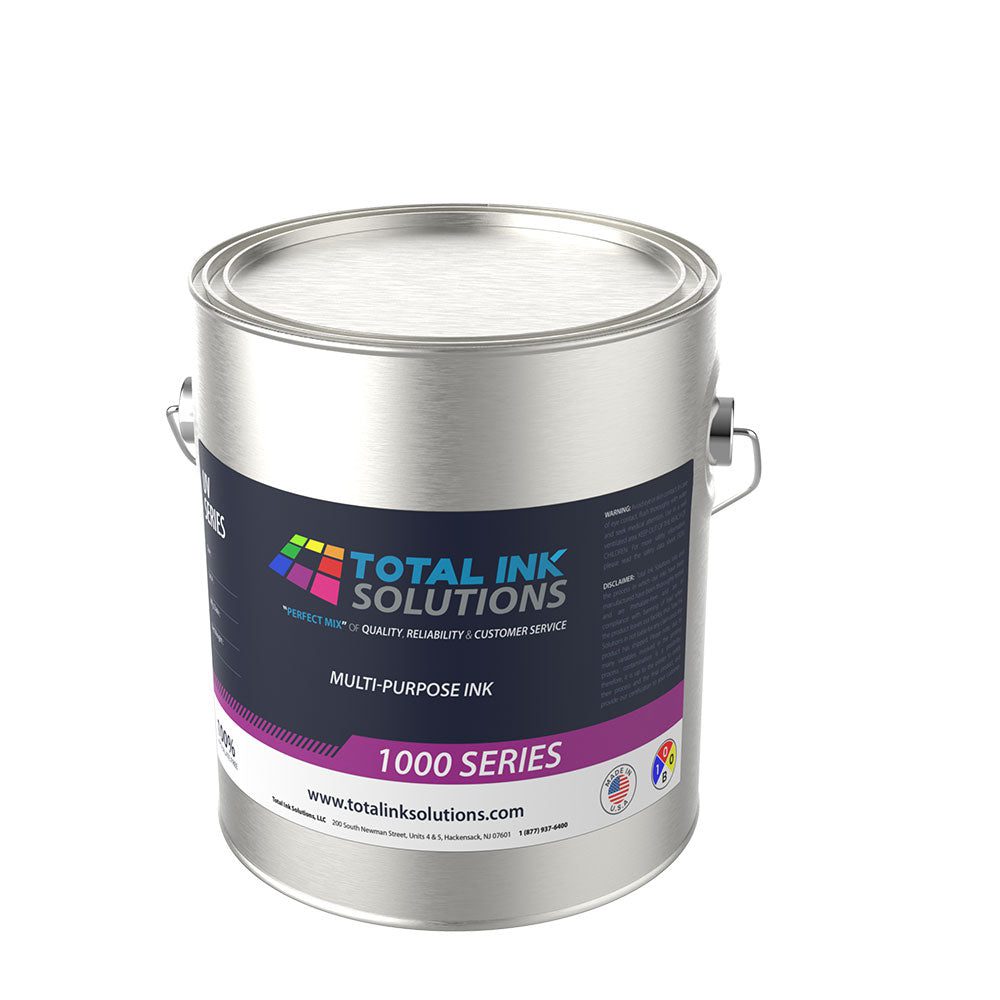 UV-1000 Multi-Purpose UV Curable Screen Ink – Super White – Quart – For Plastics, Metals & Coated Substrates