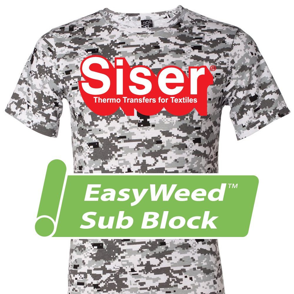 Siser® Sub-Block Heat Transfer Vinyl - 15" X 1 YD