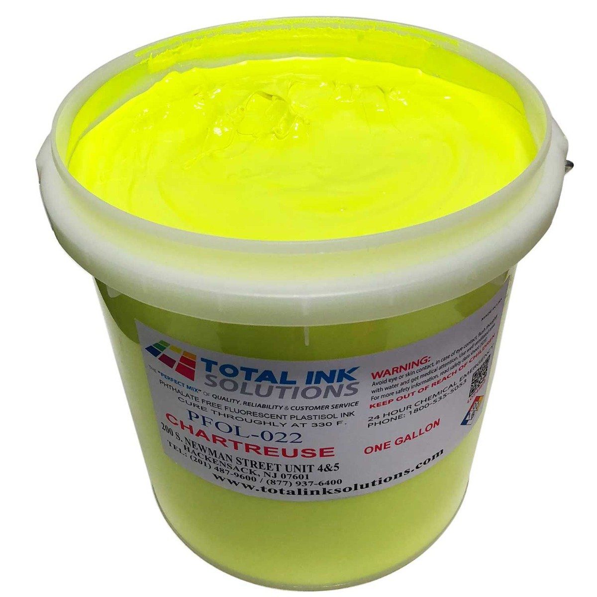Water-Based Fluorescent Ink – Chartreuse