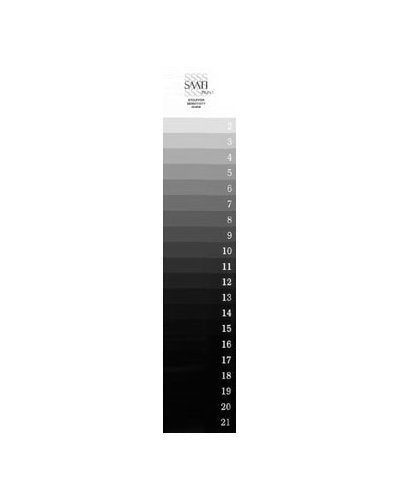 Saati 21 Step Exposure Sensitivity Guide – Precision Tool for Perfect Screen Exposure