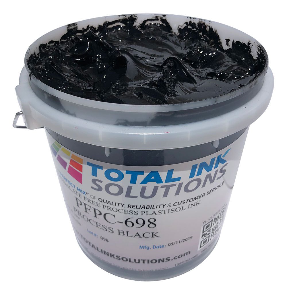 Four Color Process Black Plastisol Ink – CMYK Series for High-Detail