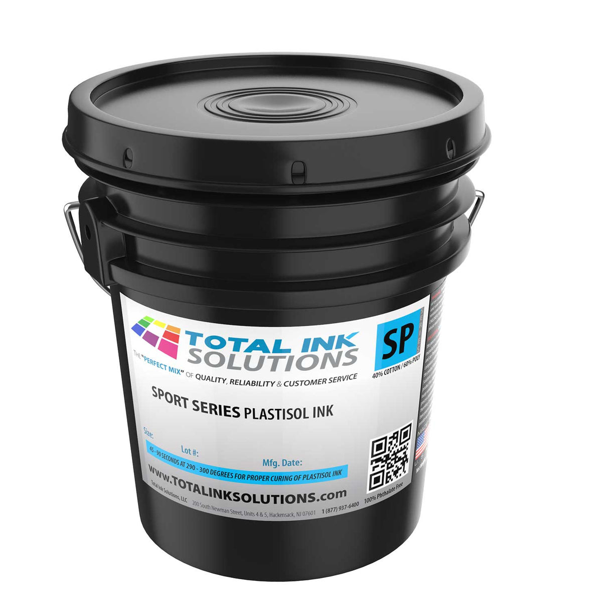 Sport Plastisol Ink – Quart – For 100% Polyester & Athletic Fabrics