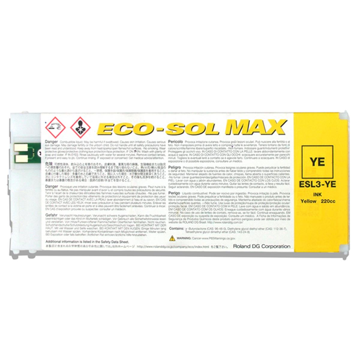 Roland Eco-Sol Max - ESL3 220cc - Ink Cartridge