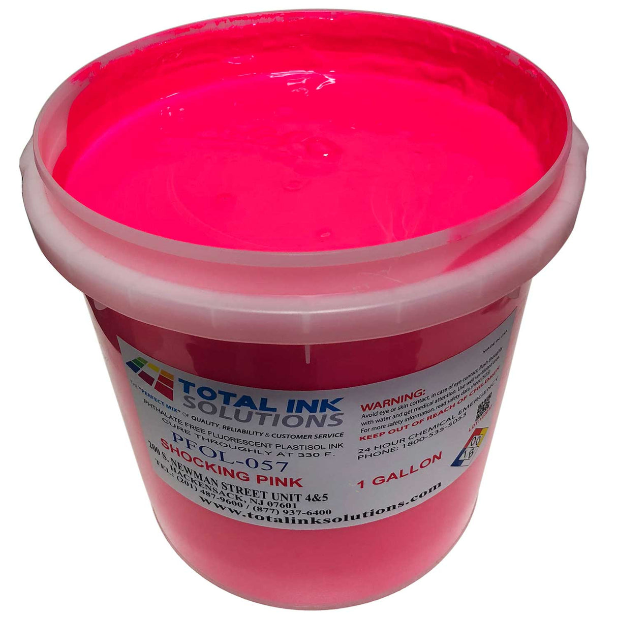 Fluorescent Puff Day Glow Plastisol Ink – Shocking Pink – 3D Effect