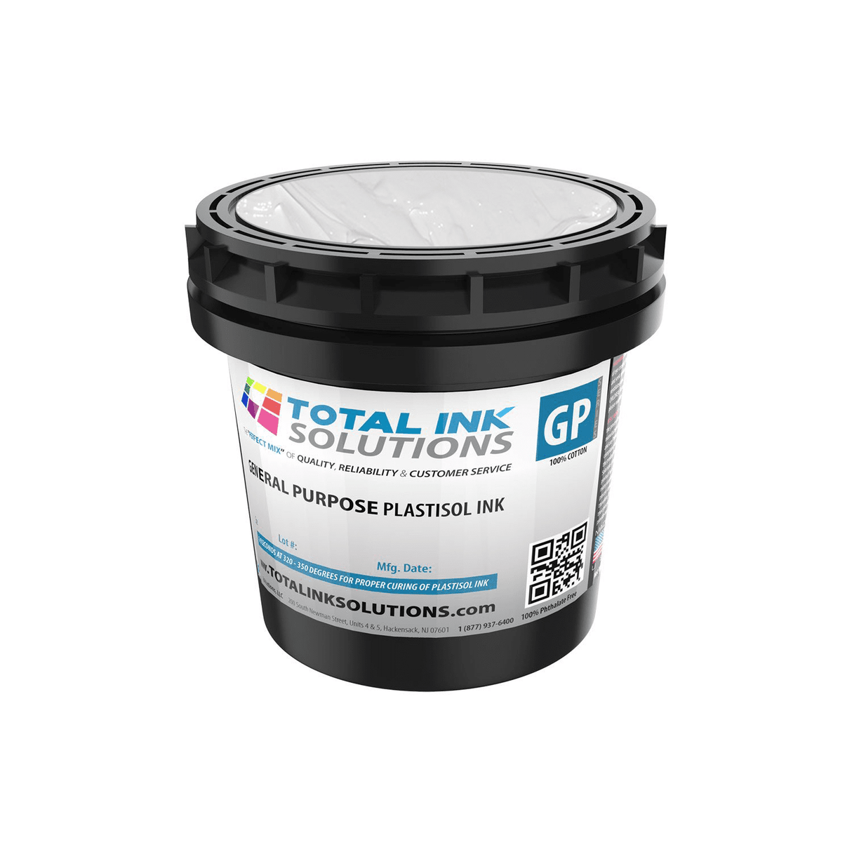 General Purpose Plastisol Ink Colors – Quart - 100% Cotton