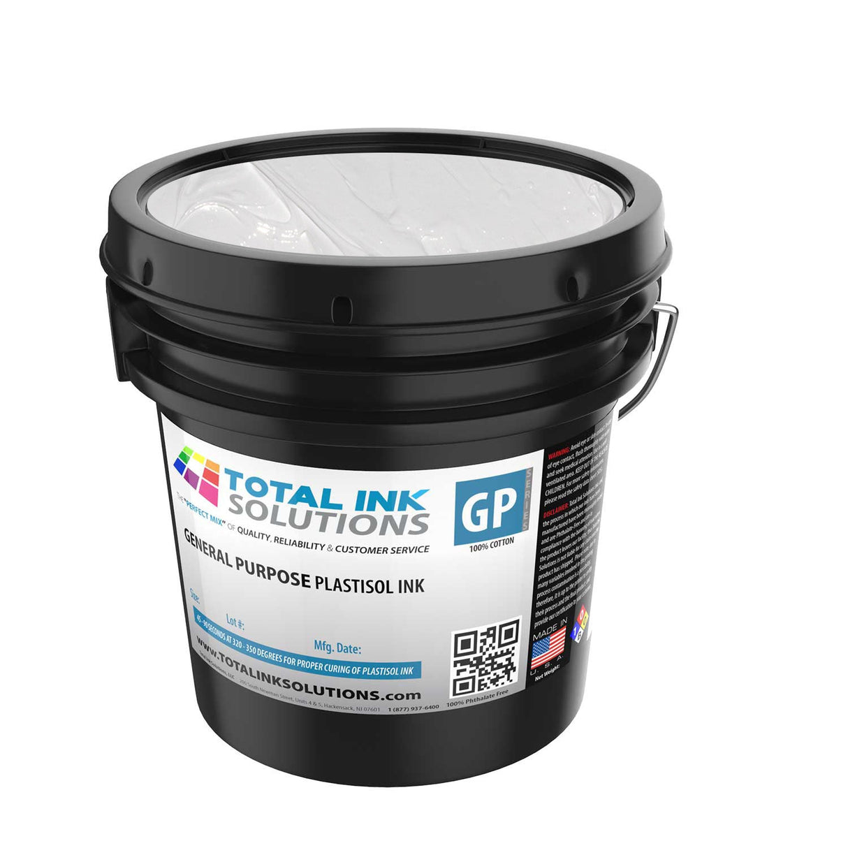 General Purpose Plastisol Ink Colors – Gallon - 100% Cotton