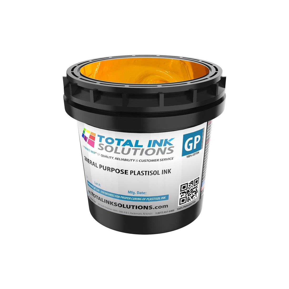 General Purpose Plastisol Ink Colors – Quart - 100% Cotton