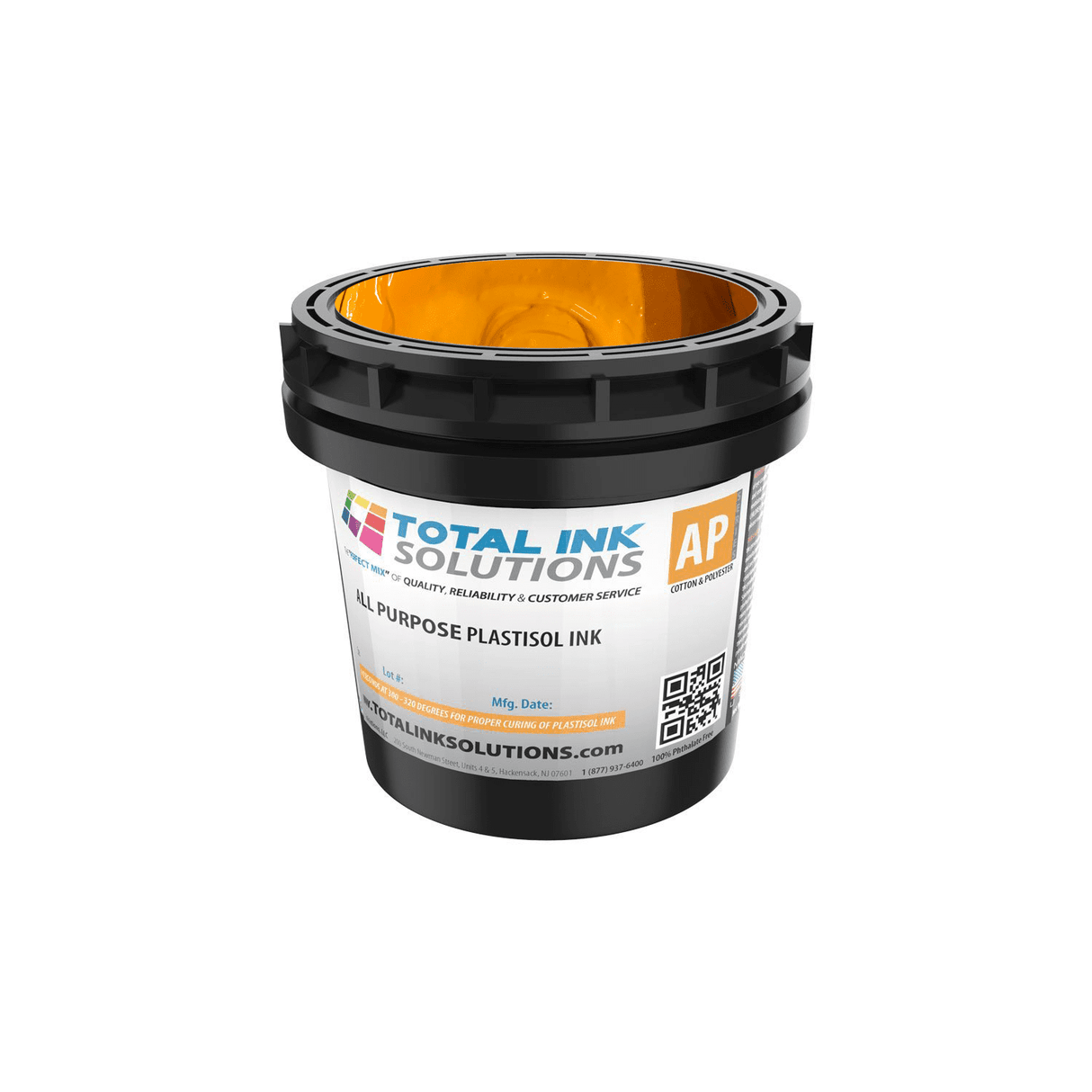 All Purpose Plastisol Ink – Colors – Quart – For Cotton, Polyester & Blends