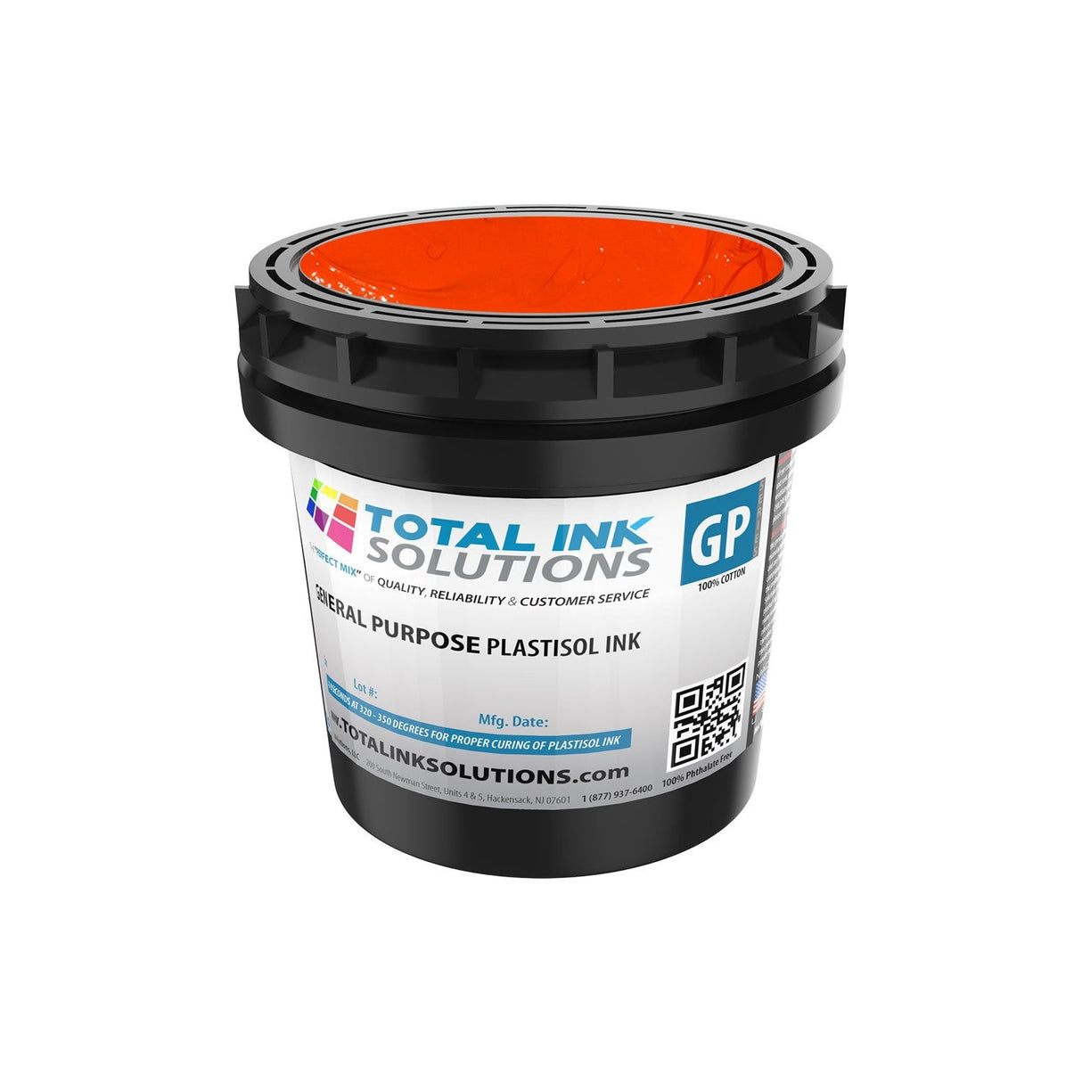 General Purpose Plastisol Ink Colors – Quart - 100% Cotton