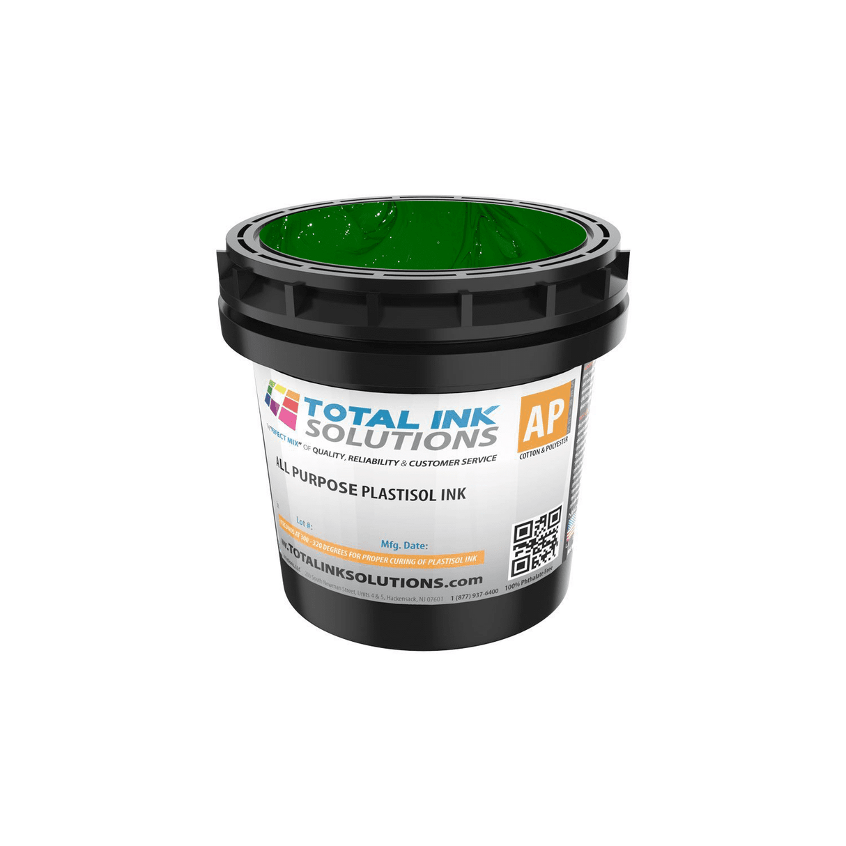 All Purpose Plastisol Ink – Colors – Quart – For Cotton, Polyester & Blends