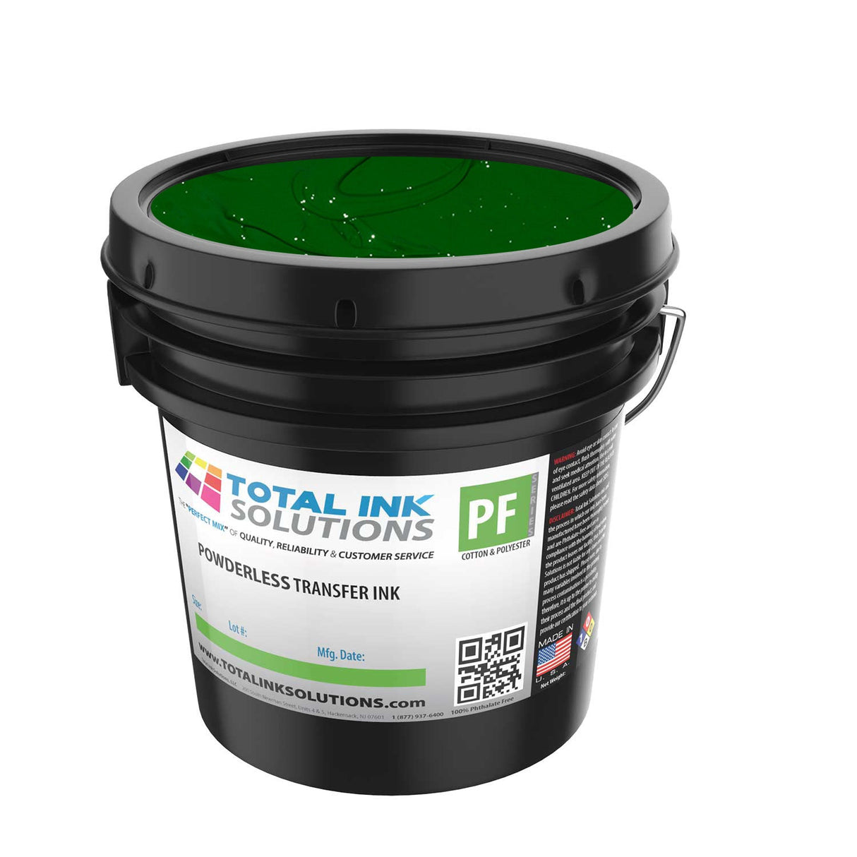 Powderless Plastisol Transfer Ink – Quart – Transfers on Cotton, Polyester