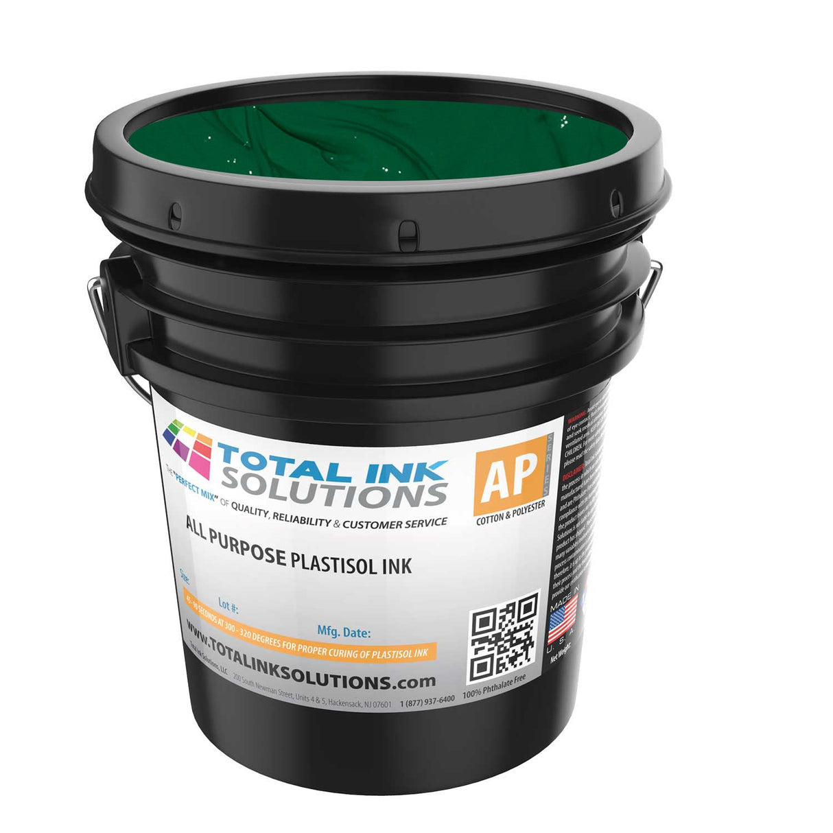 All Purpose Bleed Resistant Plastisol Ink – Pint – For Cotton & Poly Blends