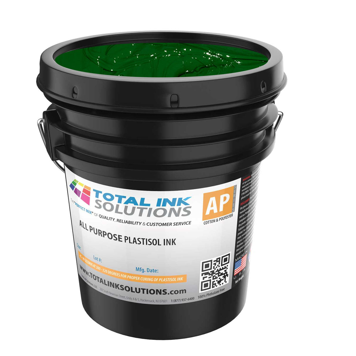 All Purpose Bleed Resistant Plastisol Ink – Pint – For Cotton & Poly Blends