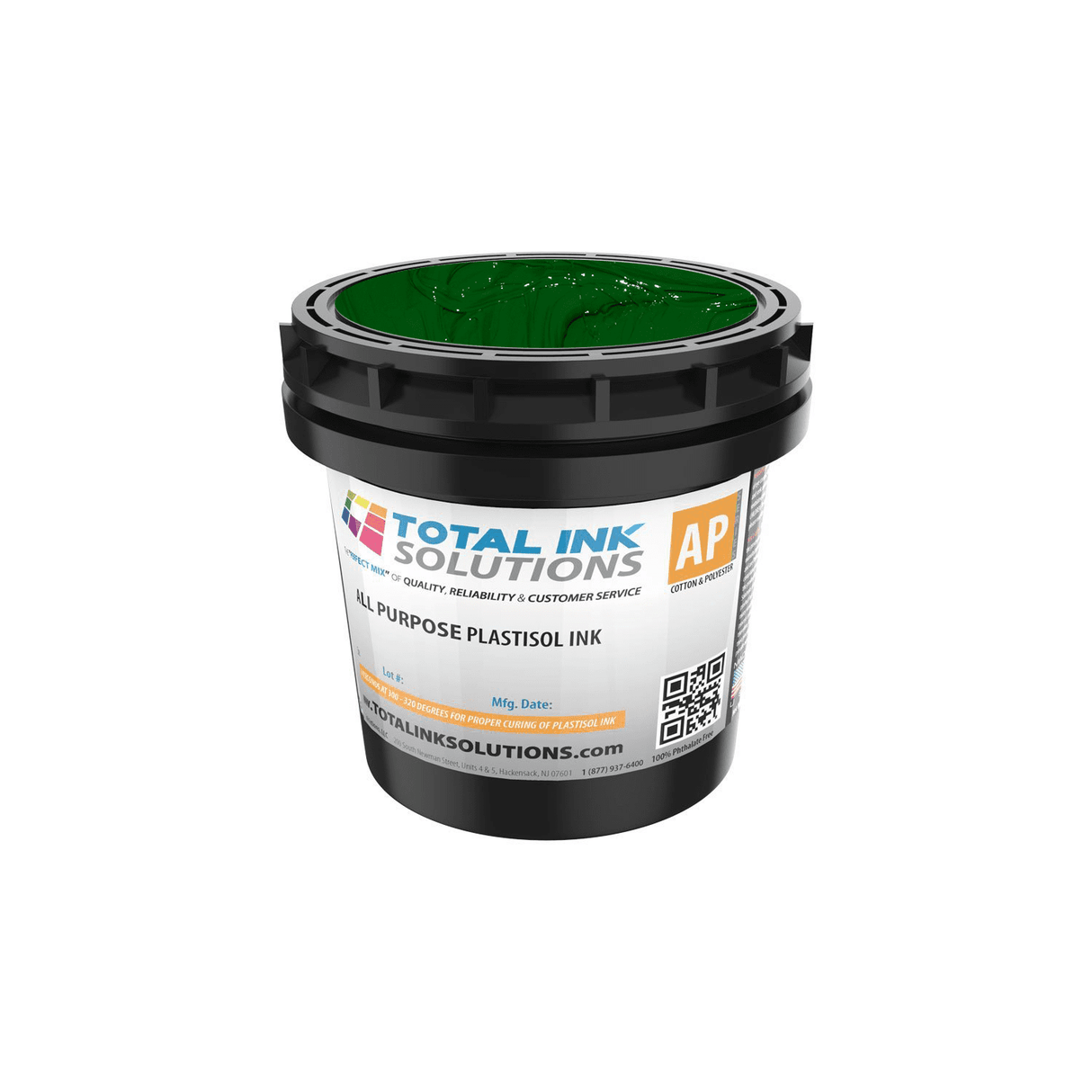 All Purpose Plastisol Ink – Colors – Quart – For Cotton, Polyester & Blends