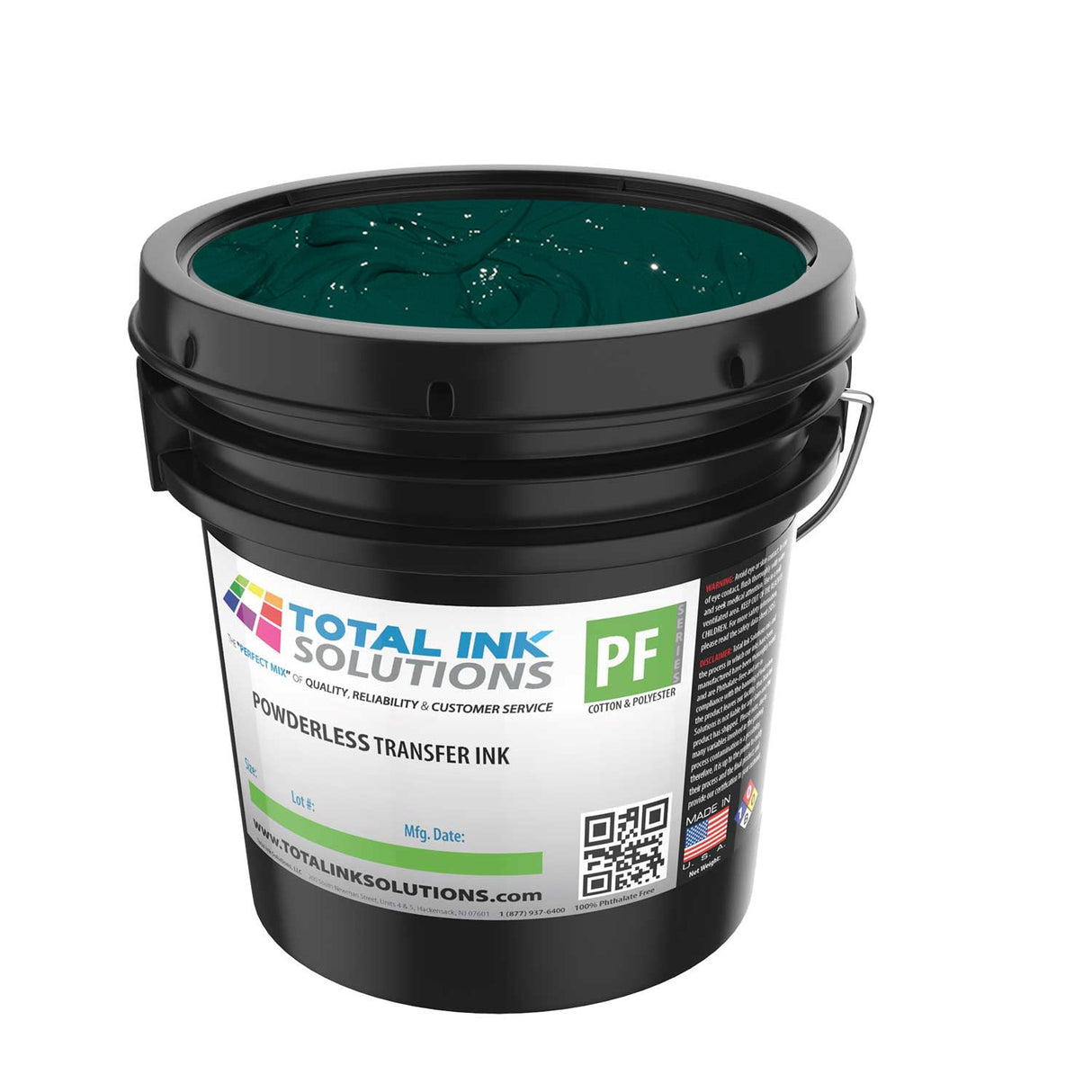 Powderless Plastisol Transfer Ink – Quart – Transfers on Cotton, Polyester