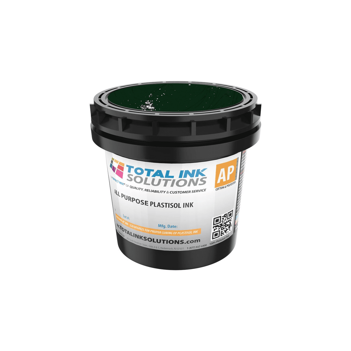 All Purpose Plastisol Ink – Colors – Quart – For Cotton, Polyester & Blends
