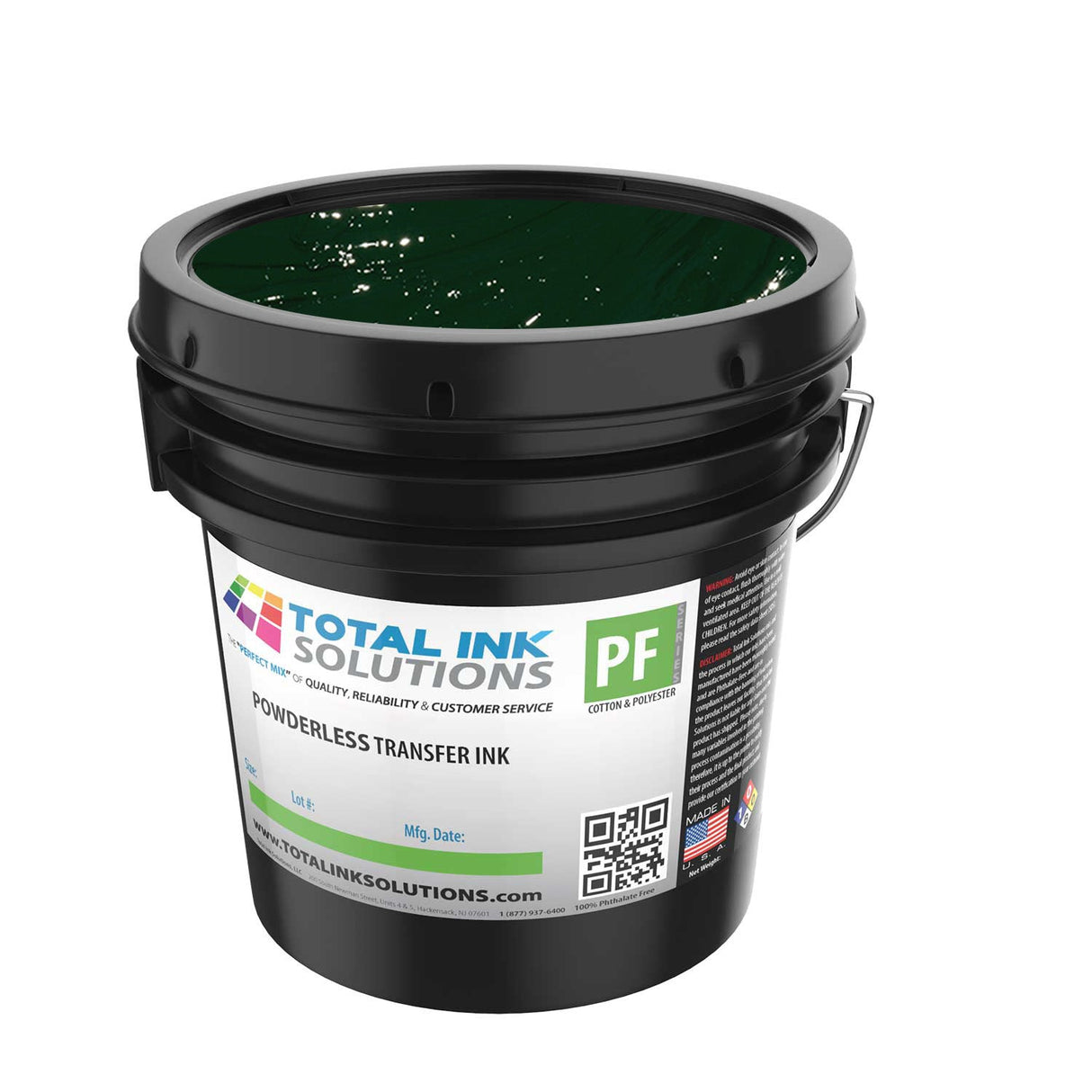 Powderless Plastisol Transfer Ink – Quart – Transfers on Cotton, Polyester