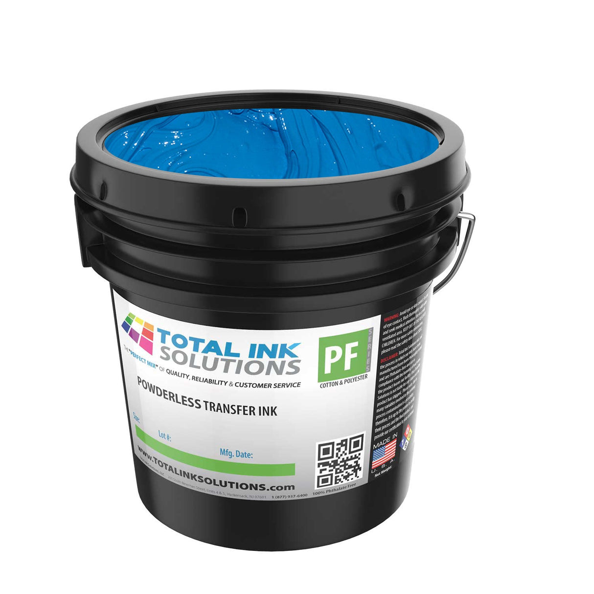 Powderless Plastisol Transfer Ink – Quart – Transfers on Cotton, Polyester