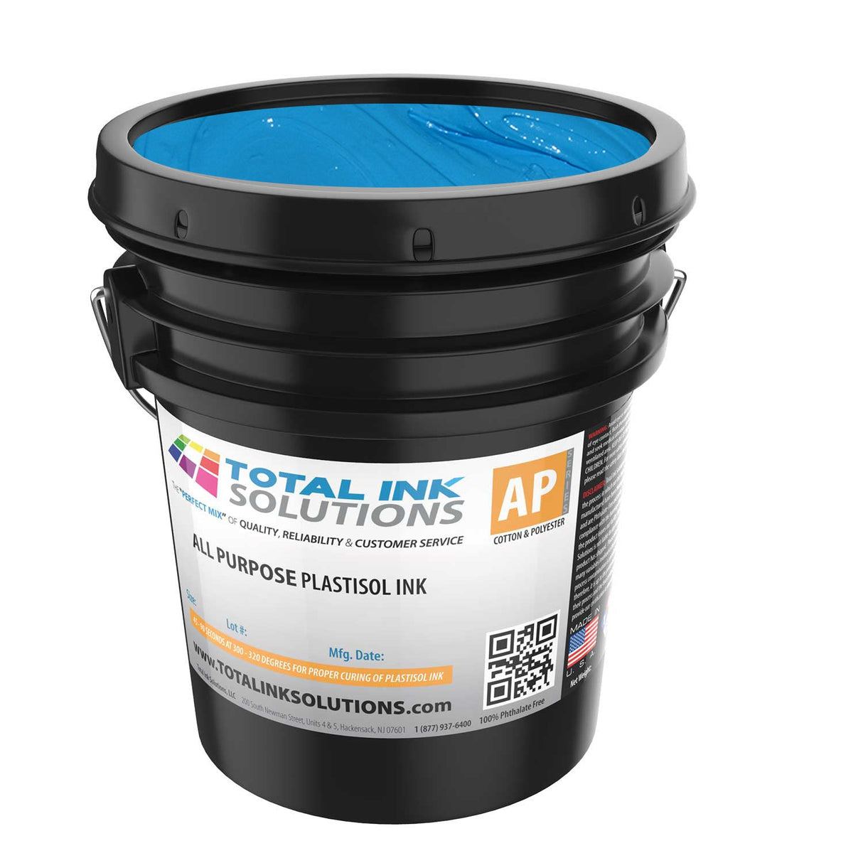 All Purpose Bleed Resistant Plastisol Ink – Pint – For Cotton & Poly Blends