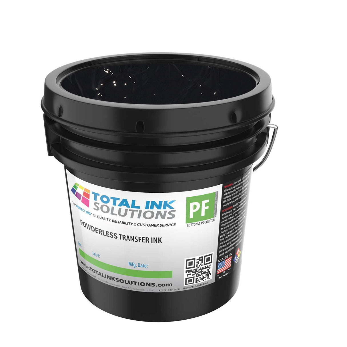 Powderless Plastisol Transfer Ink – Quart – Transfers on Cotton, Polyester
