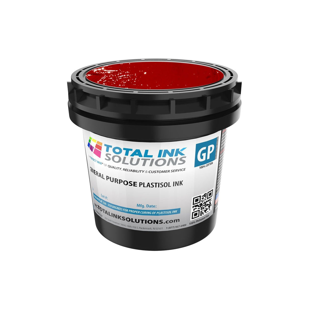 General Purpose Plastisol Ink Colors – Pint - 100% Cotton
