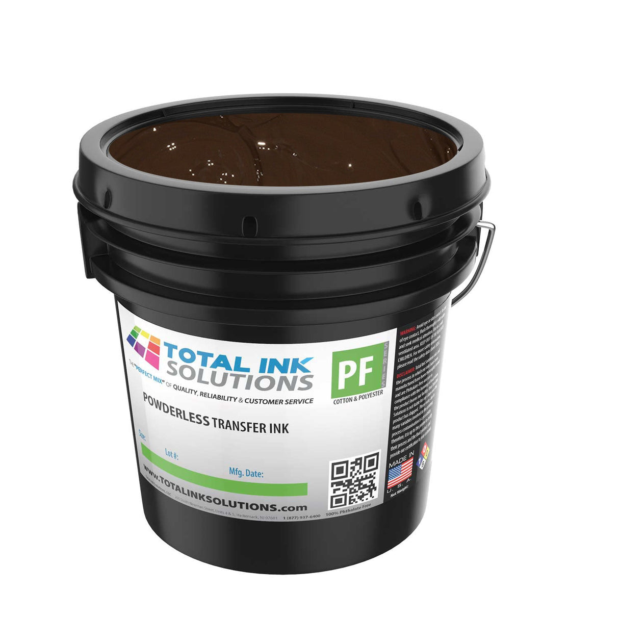 Powderless Plastisol Transfer Ink – Quart – Transfers on Cotton, Polyester