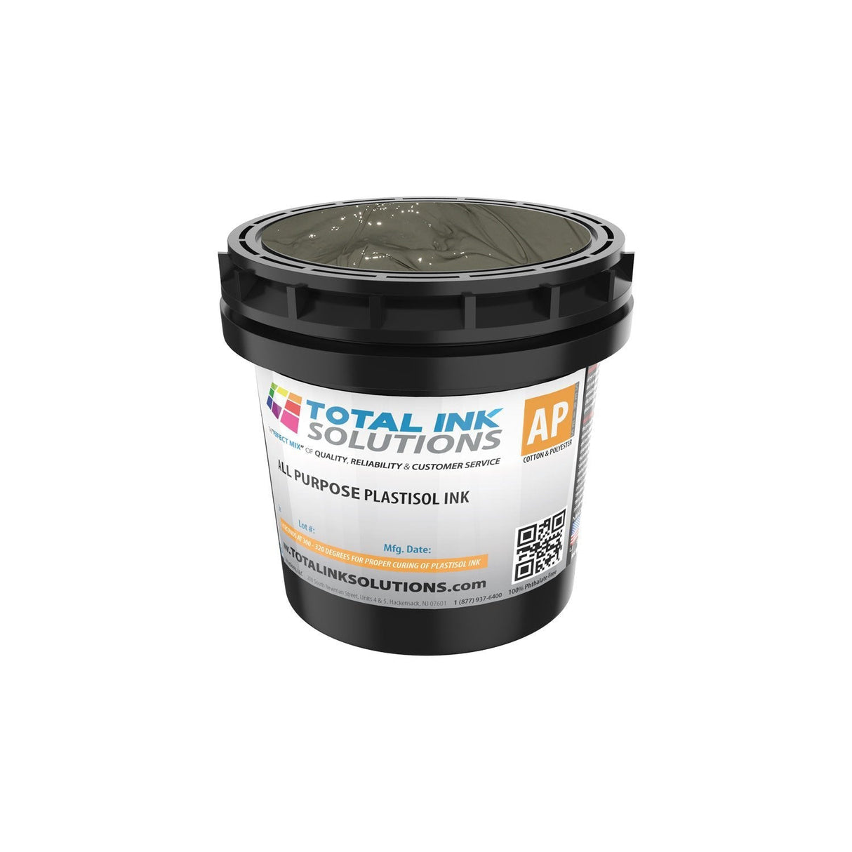 All Purpose Plastisol Ink – Colors – Quart – For Cotton, Polyester & Blends