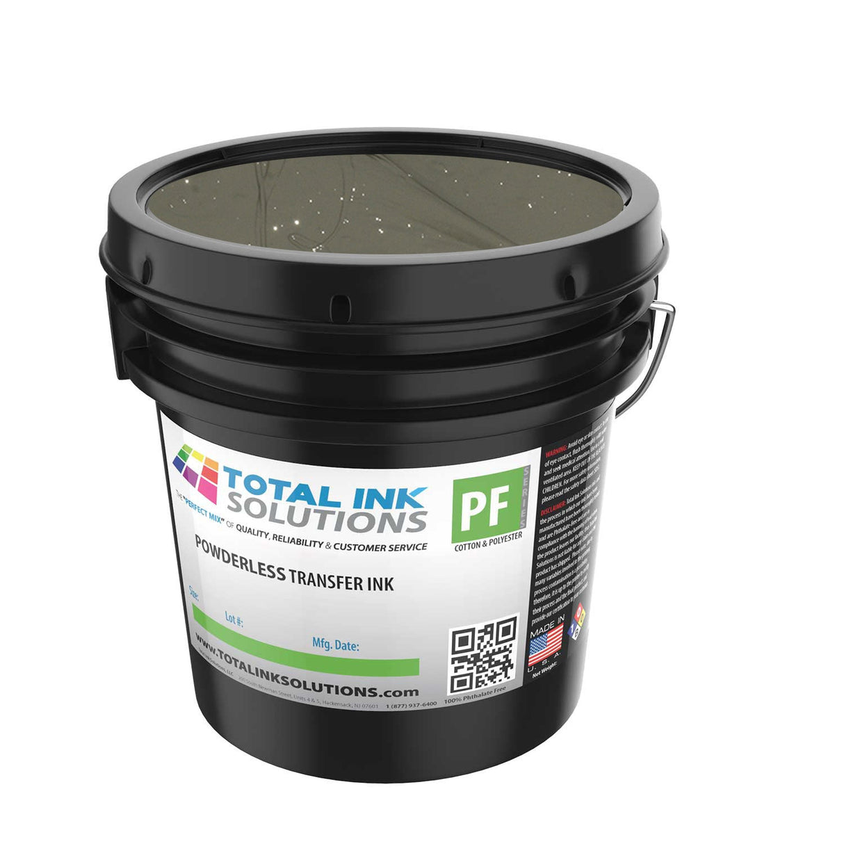 Powderless Plastisol Transfer Ink – Quart – Transfers on Cotton, Polyester