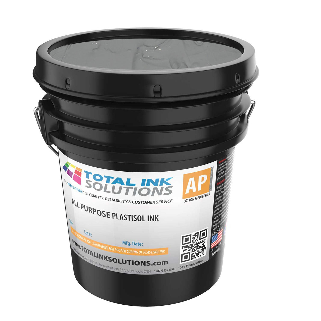 All Purpose Bleed Resistant Plastisol Ink – Pint – For Cotton & Poly Blends